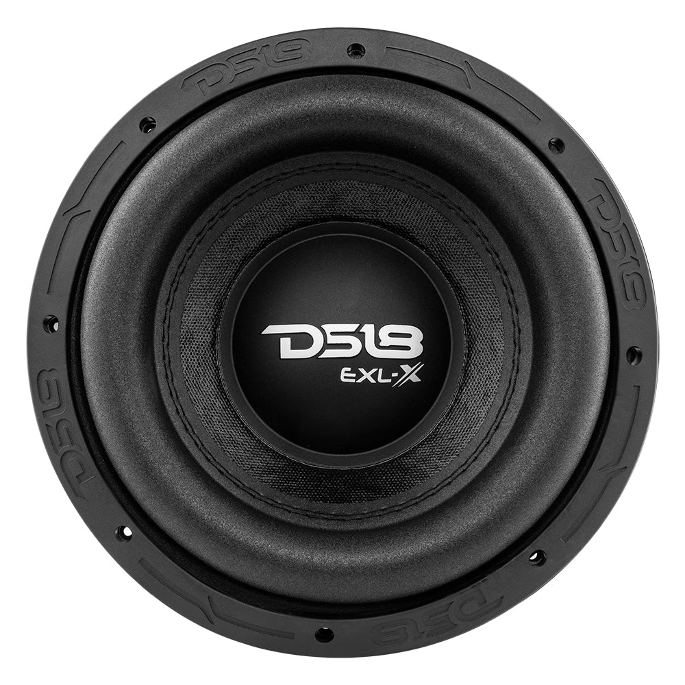 EXL X 8 Inch 600 Watts RMS DVC 4 Ohm Car Subwoofer - Powerful Bass for Car Audio Systems & Home Theater