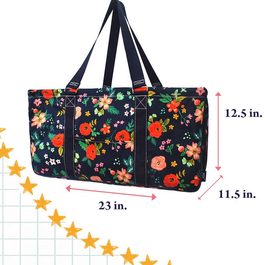 NGIL Extra Large Reusable Grocery Bags - Heavy Duty Foldable Shopping Tote for Groceries, Storage, Picnic, Beach - Perfect for Supermarket, Travel & Outdoor Activities