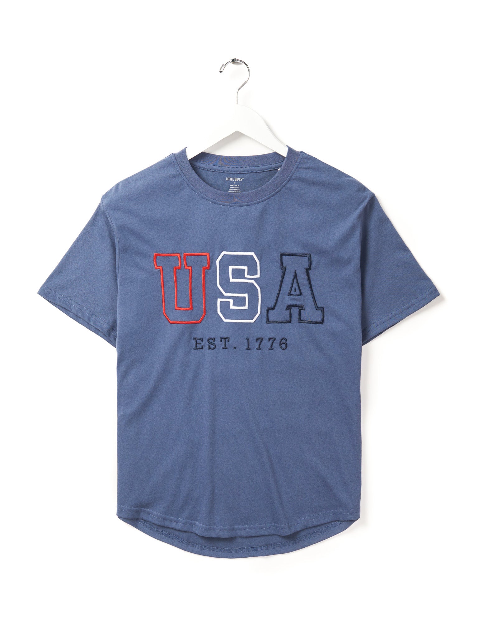 Premium USA-Made Adult T-Shirt in Navy Blue - Comfortable Cotton Tee for Casual Wear, Workout & Everyday Use
