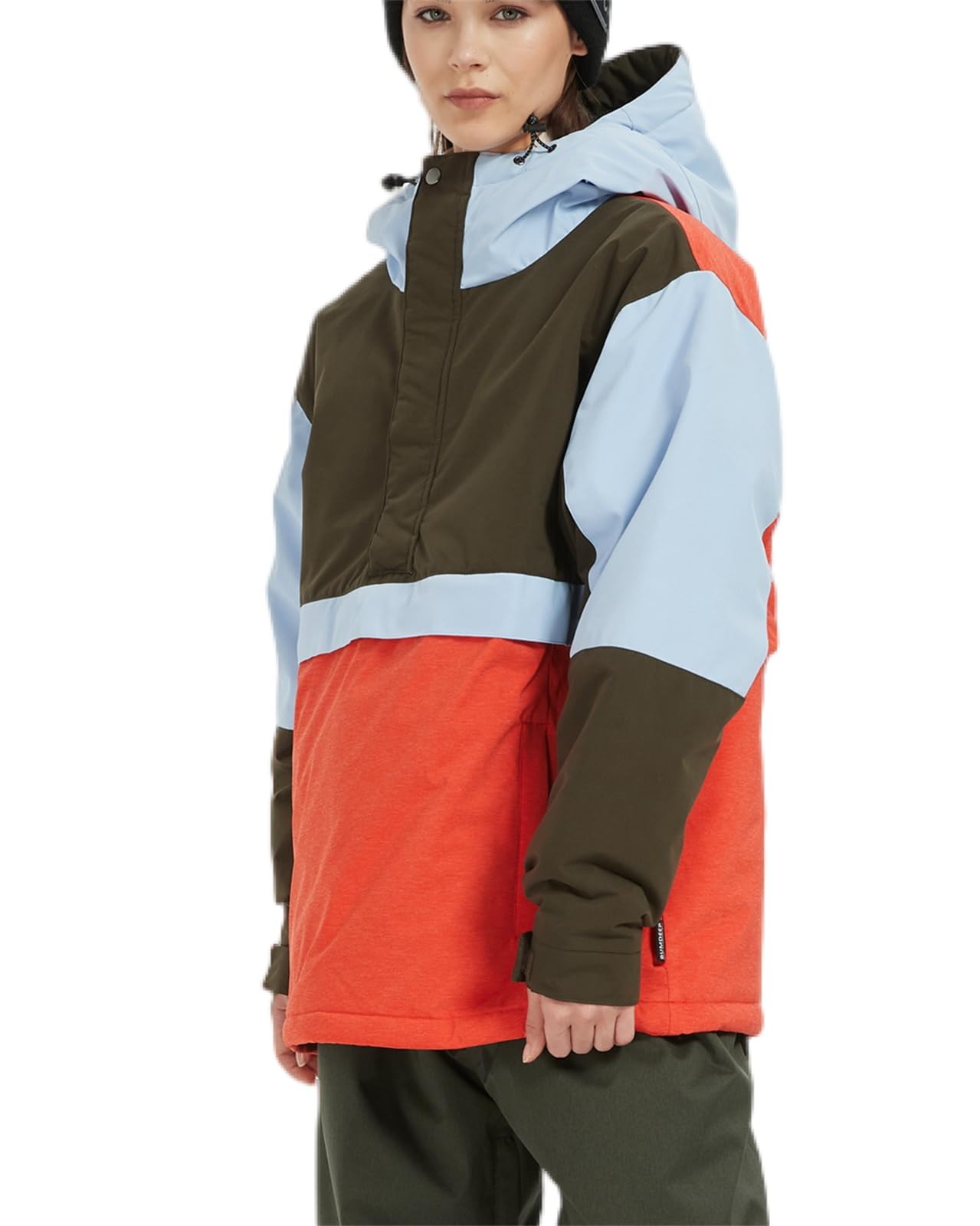 Women's Waterproof Ski Jacket - Insulated Winter Snow Coat with Hood, Windproof Snowboard Jacket for Skiing, Snowboarding & Outdoor Winter Activities