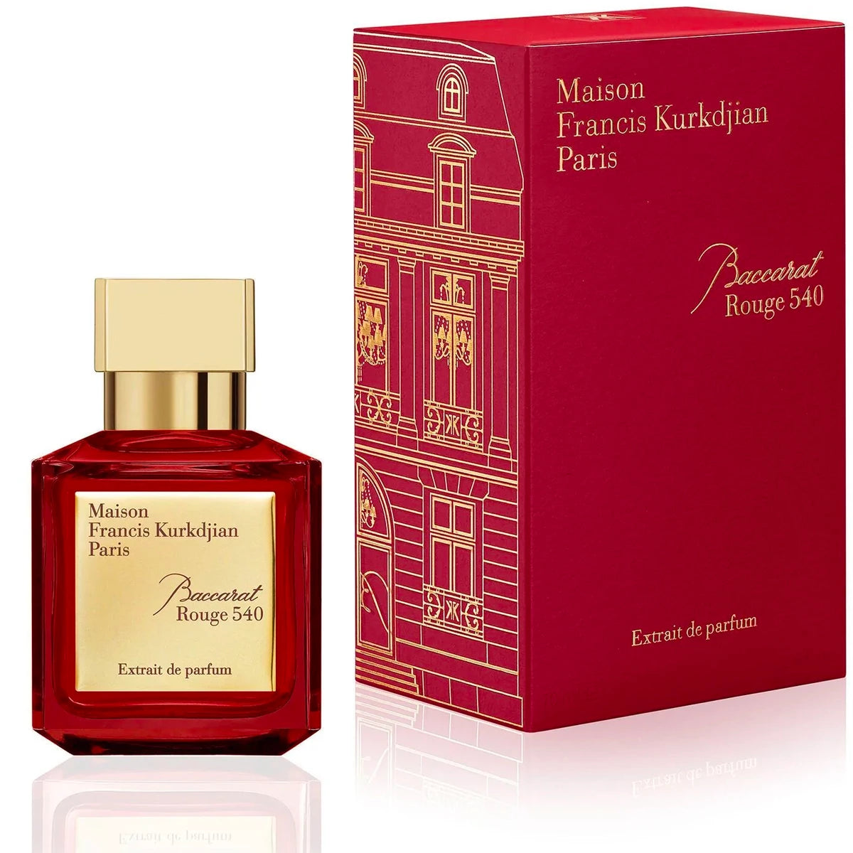 Baccarat Rouge 540 Extrait de Parfum 2.4 oz - Luxury Unisex Perfume for Men & Women - Perfect for Date Nights, Special Occasions & Gift Giving