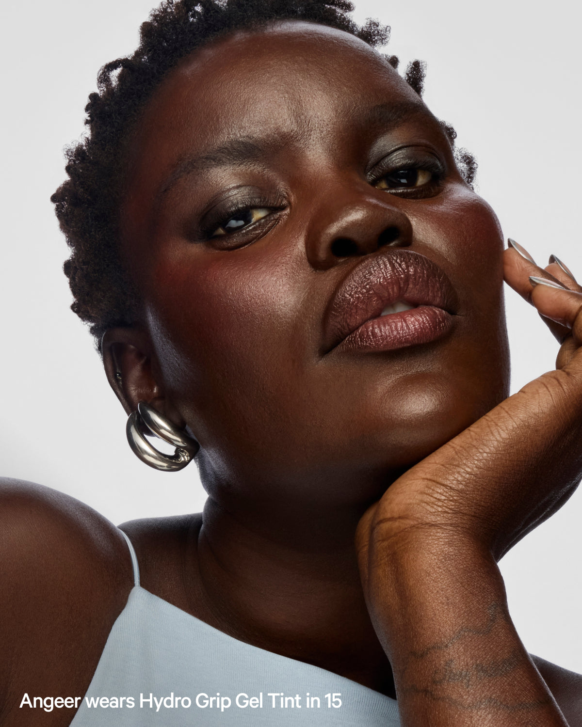 Hydro Grip Hydrating Gel Skin Tint - Lightweight Moisturizing Foundation with Dewy Finish | Perfect for Daily Wear, Makeup Base & Natural Glow Look