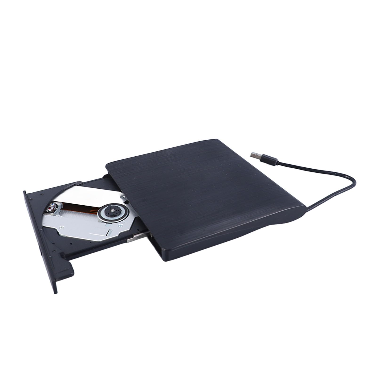 Fast USB 3.0 External DVD Drive for PC & Laptop - Portable CD/DVD Player/Writer with Universal Compatibility | Watch Movies, Install Software & Backup Files | Ideal for Home Office, Travel, Entertainment & Remote Work