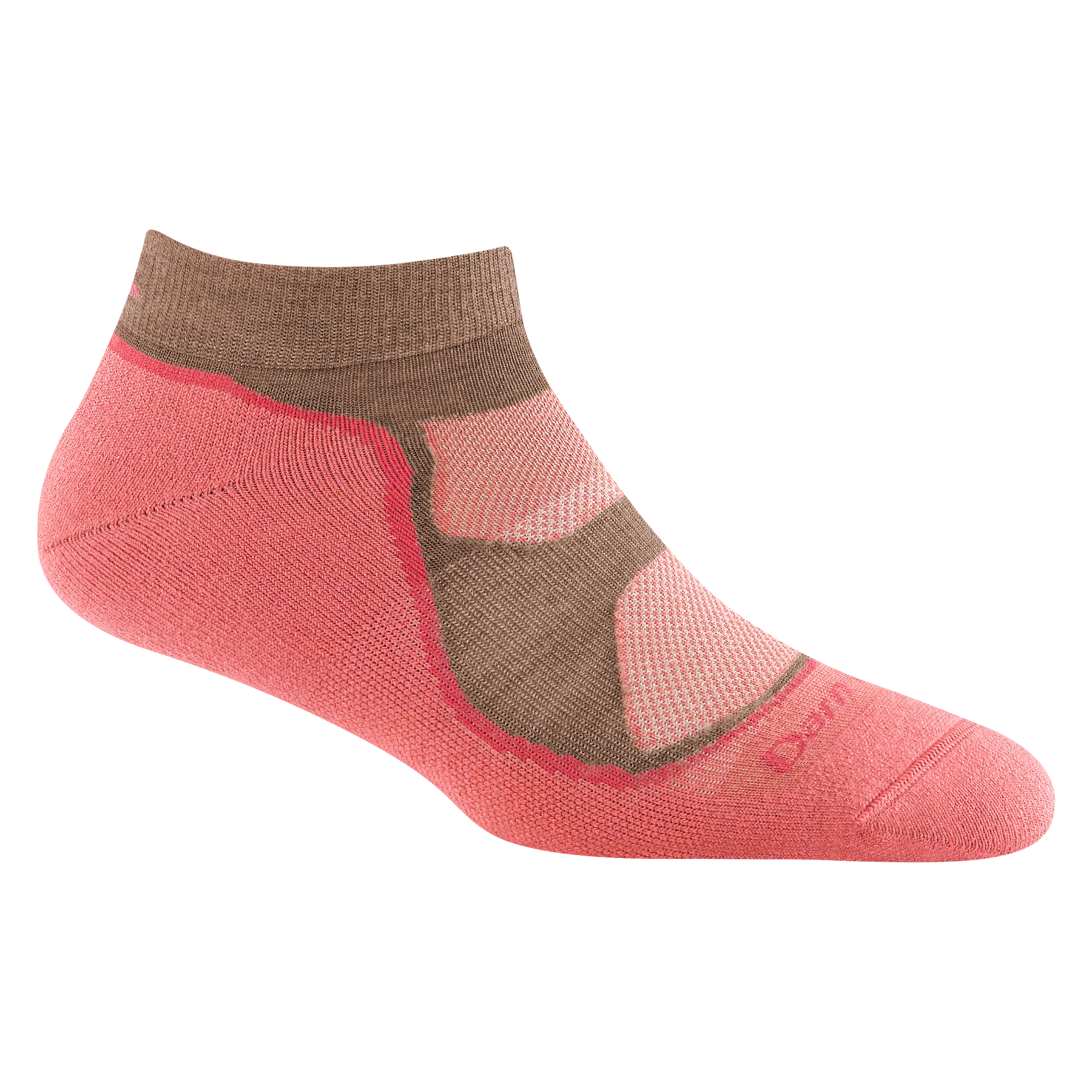 Darn Tough Women's Light Hiker Socks - Lightweight No Show Hiking Socks for Women - Moisture Wicking & Cushioned for Outdoor Adventures, Travel & Daily Wear