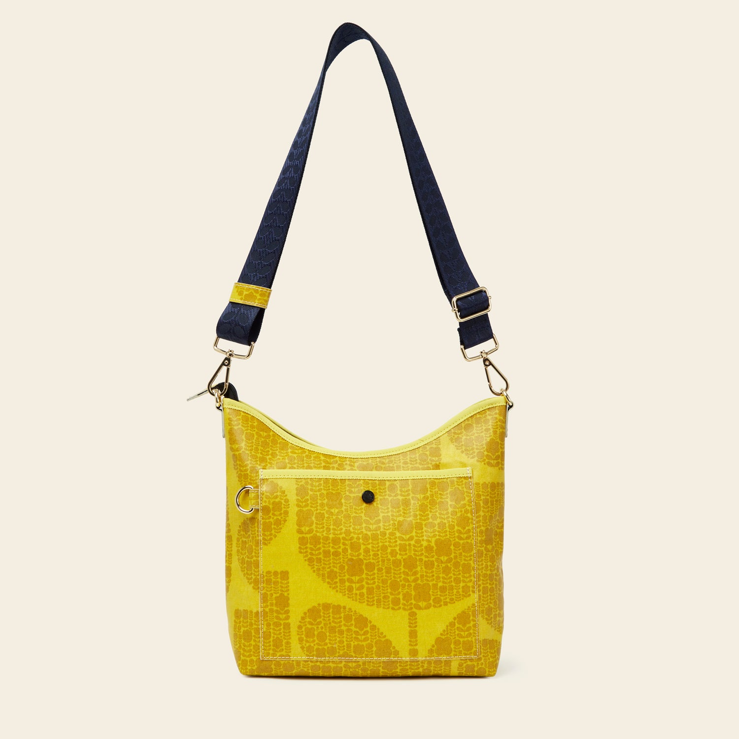 Stylish Crossbody Bag with Sunflower Block Print - Perfect for Daily Use, Travel & Shopping
