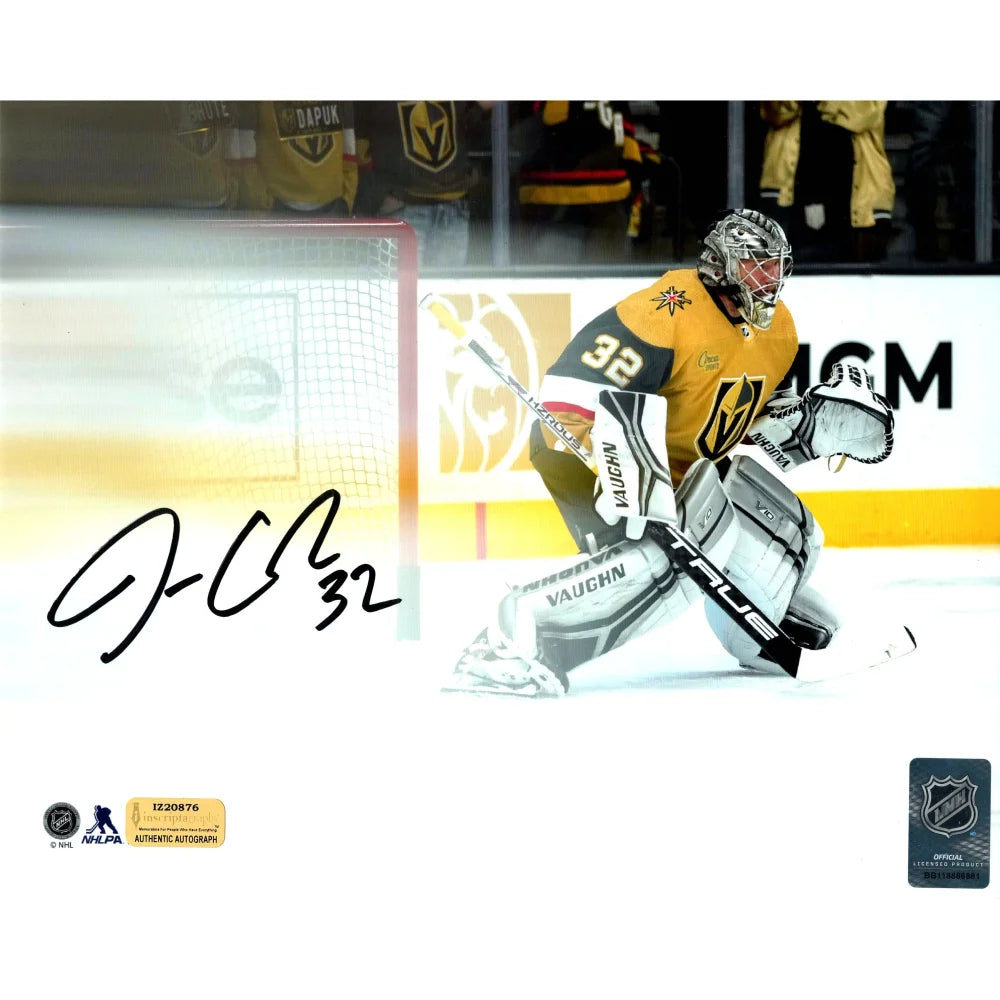 Jonathan Quick Autographed Vegas Golden Knights 8x10 Photo with COA - IGM Certified Signed Memorabilia - Perfect for Hockey Fans, Sports Collectors & Man Cave Decor