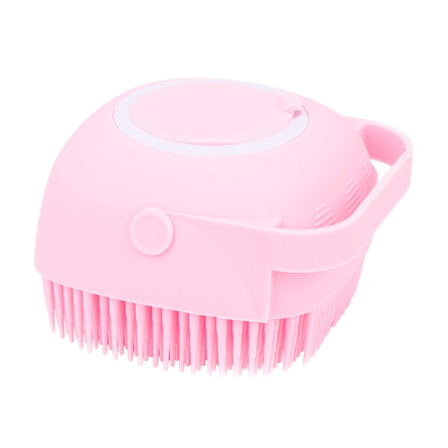 Dynore Silicone Massage Bath Brush - Exfoliating Body Scrubber & Scalp Massager for Shower, Bath & Spa - Perfect for Deep Cleaning, Relaxation & Soap Dispensing