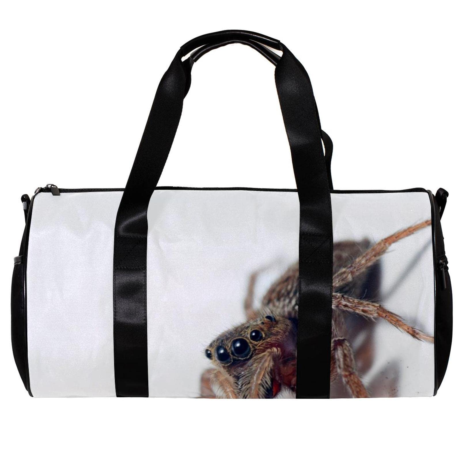 Spider Web Gym Duffle Bag - Large Overnight Weekender Travel Bag for Men & Women - Perfect for Gym, Workout, Travel & Weekend Getaways