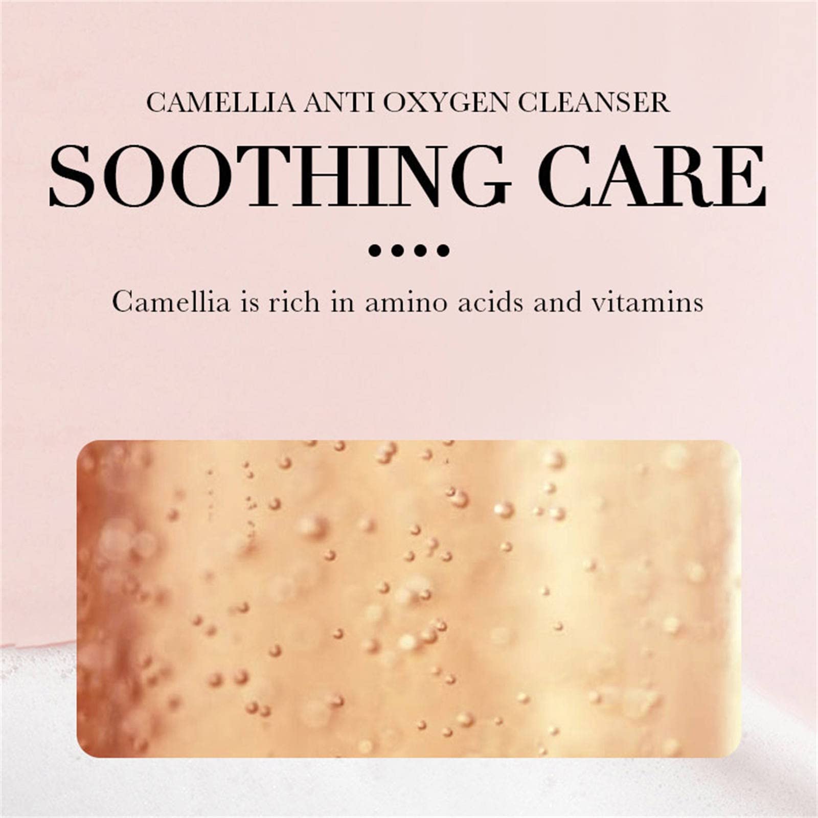 Camellia Anti-Oxidant Facial Cleanser - Deeply Moisturizing, Purifying & Oil Control Gentle Face Wash (80ml) for Daily Skincare Routine | Stress-Relief Body Wash for Relaxing Bath Time