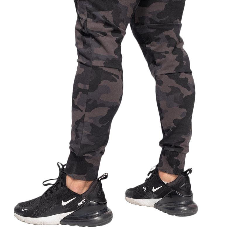 Better Bodies Tapered Joggers V2W - Dark Camo Workout Pants for Men & Women | Comfortable Athletic Running Pants for Gym, Yoga, and Casual Wear
