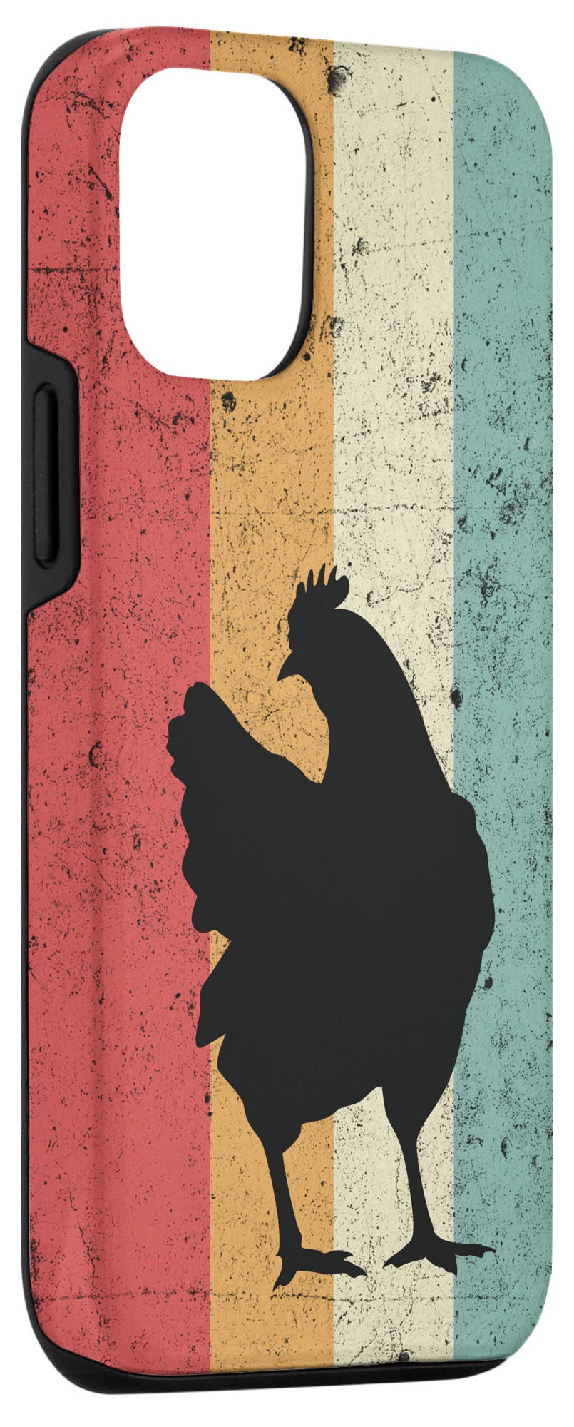 Vintage 60s 70s Striped Retro Phone Case for iPhone 12/12 Pro - Trendy Protective Cover with Classic Design for Daily Use, Travel & Photo Shoots