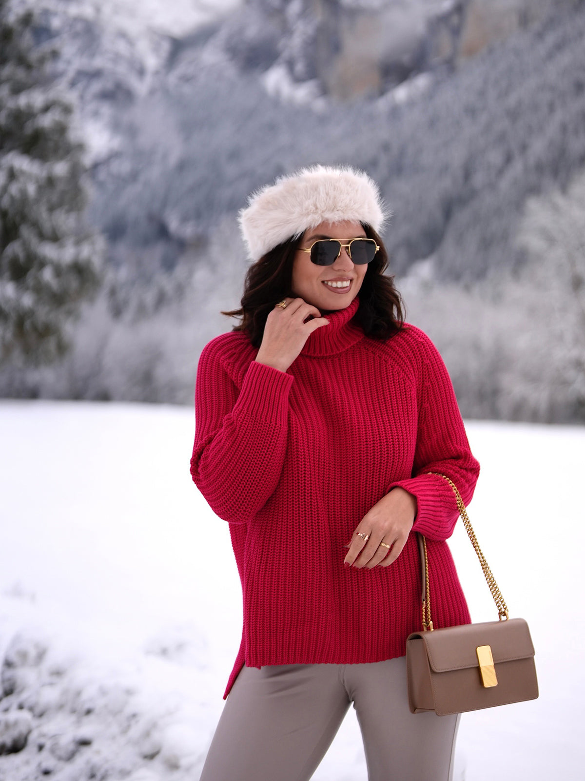 Stella Women's Shaker Stitch Turtleneck Sweater - Cozy Knit Pullover for Fall & Winter | Perfect for Office, Date Night & Casual Outings