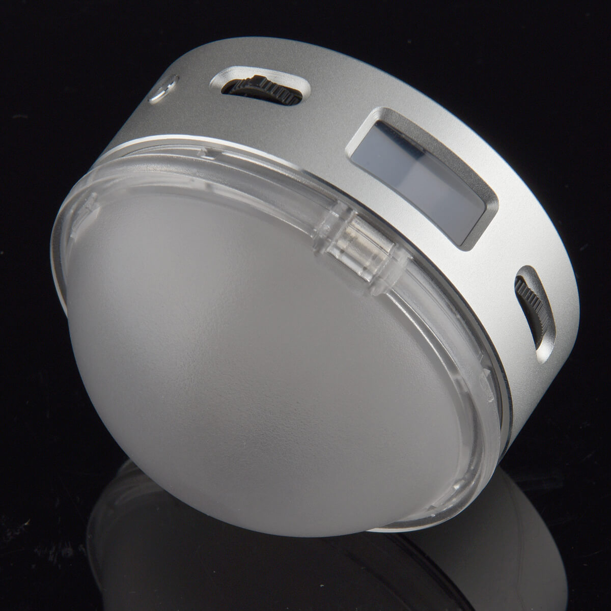 R1 Round RGB LED Light - Creative Compact & Lightweight Design for Home Decor, Gaming Setup, and Party Lighting