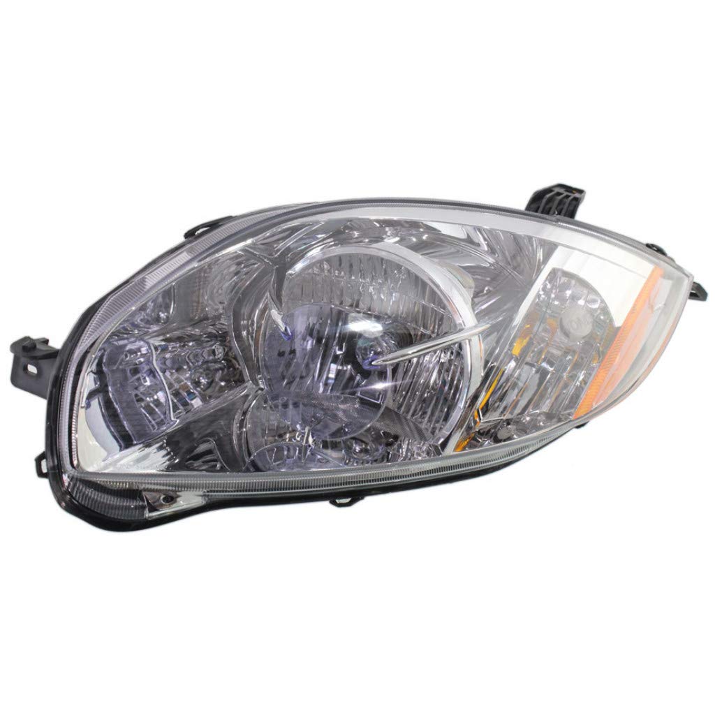 2007-2012 Mitsubishi Eclipse Driver Side Headlight Assembly with Bulbs - DOT Certified Replacement for MI2502159 | Perfect for Night Driving & Car Restoration Projects