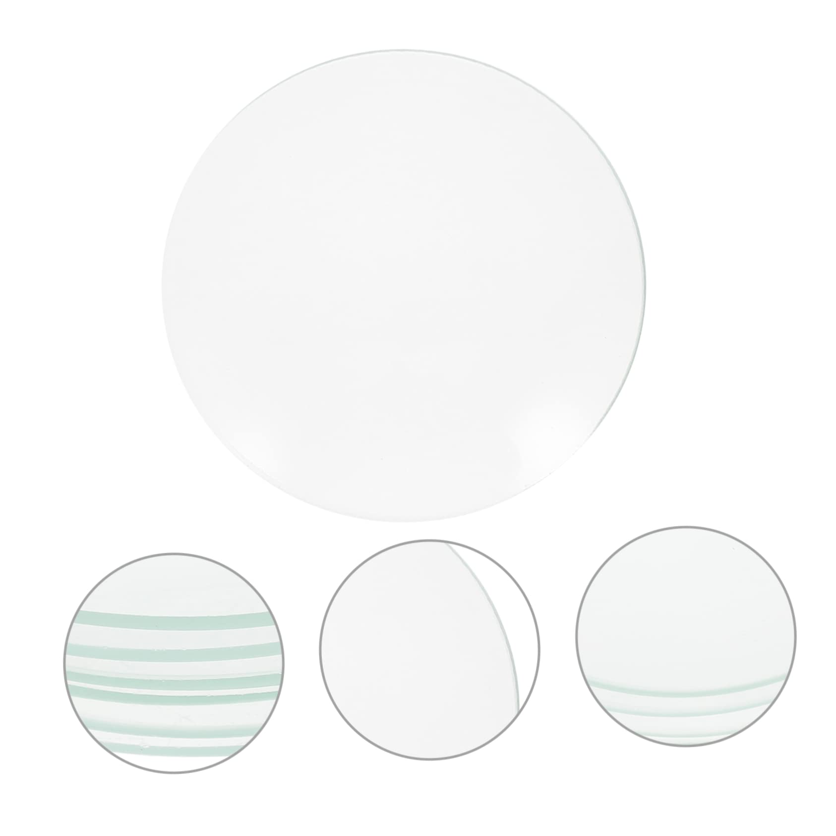 10pcs Watch Glass Set - Laboratory Glassware for Chemistry Experiments, Evaporating Dish & Watch Glass Tools - Perfect for Science Labs, Classrooms & DIY Chemistry Projects