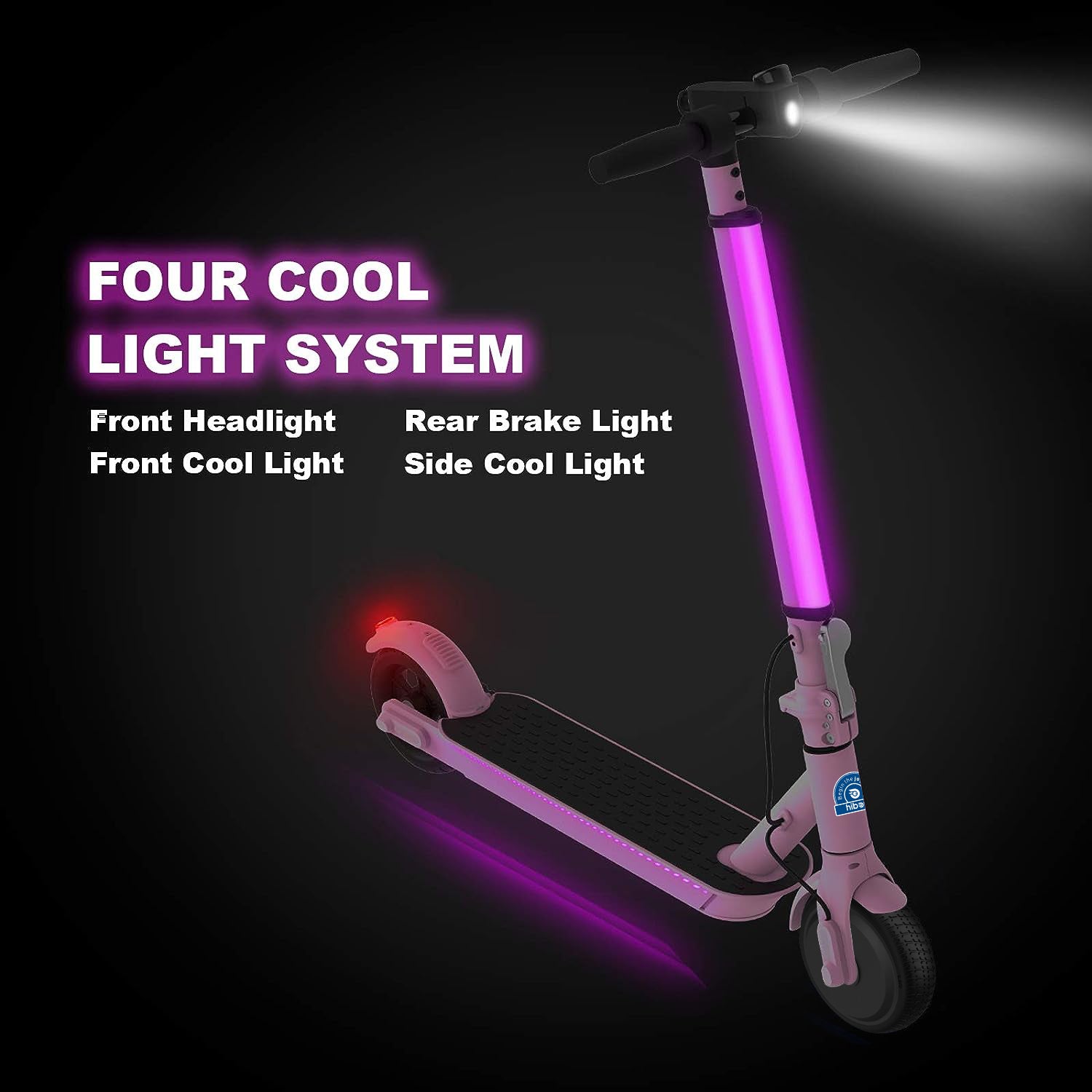 Hiboy S2 Lite Electric Scooter for Teens & Adults - Foldable Commuter E-Scooter with 15.5MPH Speed & 12.4 Mile Range - Perfect for Urban Commuting, Campus Travel & Last-Mile Transportation