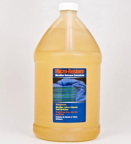 Best Microfiber Detergent Concentrate 1 Gallon - Ultra Cleaning Formula for Microfiber Cloths, Mops & Towels - Perfect for Home, Car Detailing & Commercial Use
