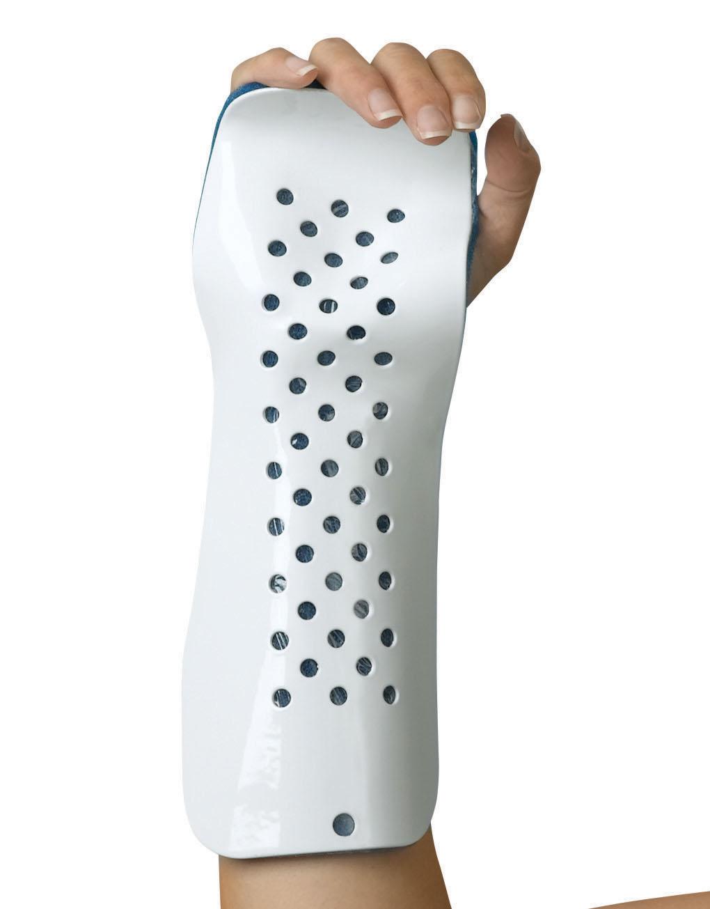 Comfortable Padded Foam Forearm Splint - Adjustable Support for Wrist & Arm Injuries - Perfect for Carpal Tunnel, Tendonitis & Post-Surgery Recovery (Home, Office & Sports Use)