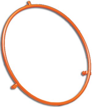 Gared Orange Basketball Practice Ring - Durable Training Hoop for Indoor & Outdoor Basketball Drills, Perfect for Home, Gym, and Court Practice