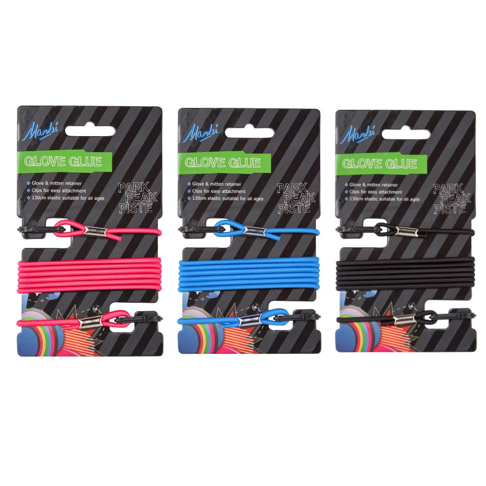 Manbi Glove Glue - Secure Ski Glove Retainer for Winter Sports | Prevent Lost Gloves While Skiing, Snowboarding & Outdoor Activities