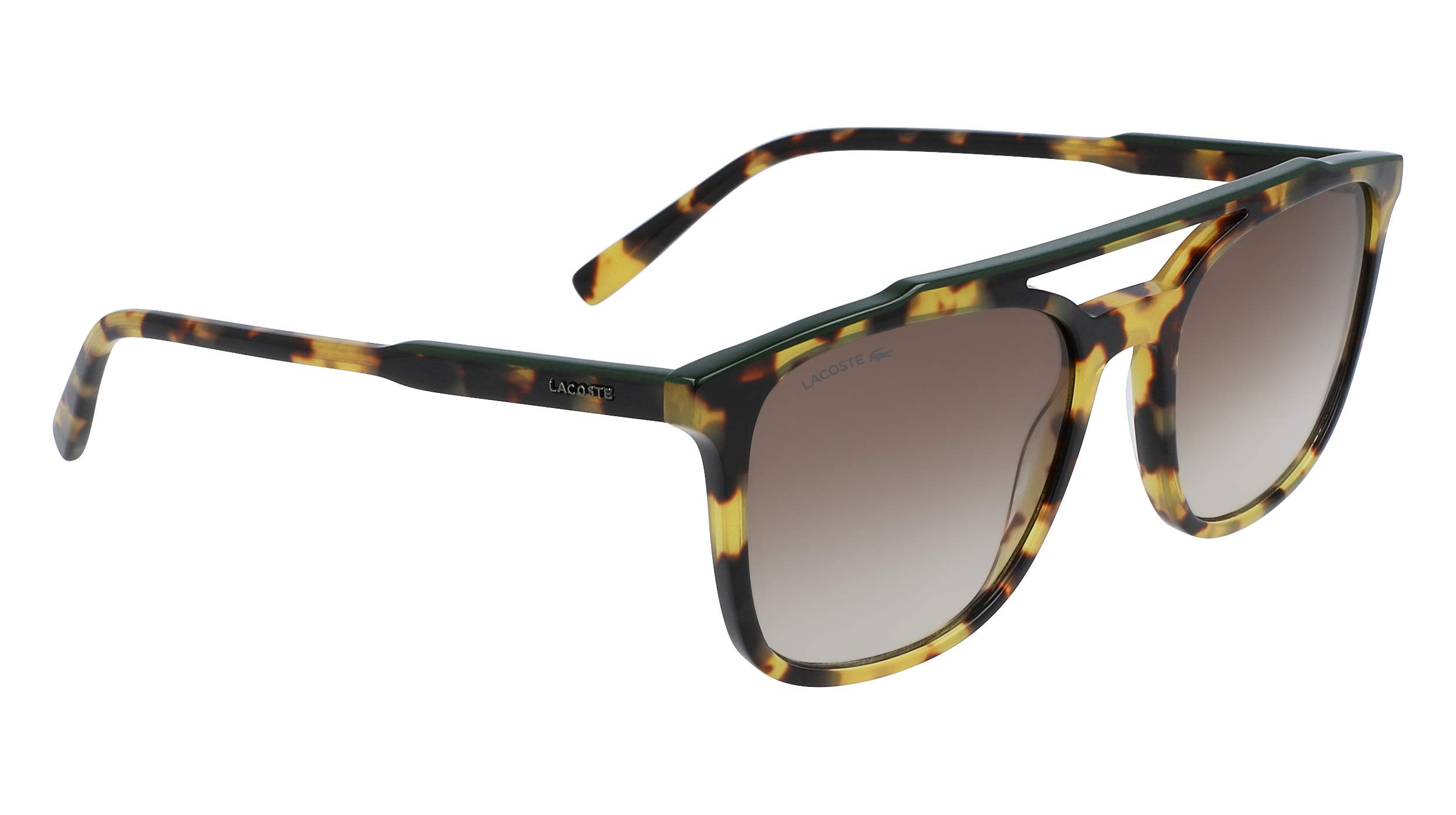 Lacoste L924s Rectangular Sunglasses for Men - Polarized UV Protection, Lightweight & Stylish - Perfect for Driving, Beach & Outdoor Activities