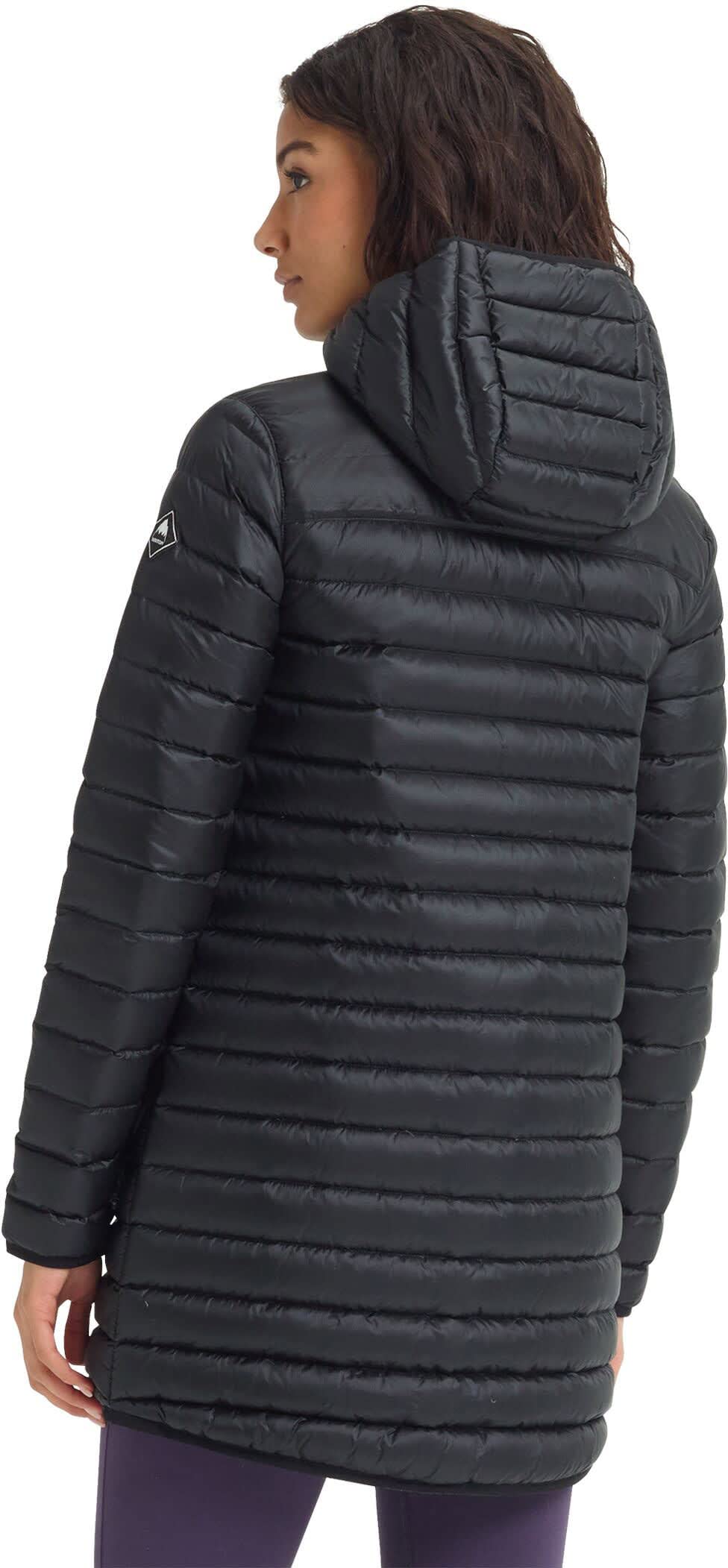 Burton Women's Evergreen Long Down Jacket - Waterproof Winter Coat for Cold Weather, Warm & Lightweight Puffer Jacket for Skiing, Snowboarding & Outdoor Activities
