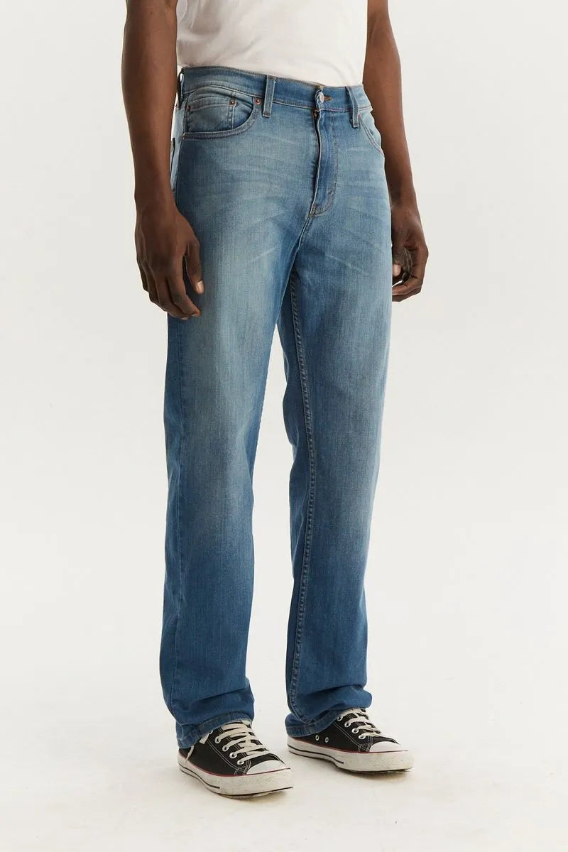 Levi's 505 Regular Fit Mid Wash Jeans for Men - Classic Denim Pants for Casual Wear, Work & Everyday Style
