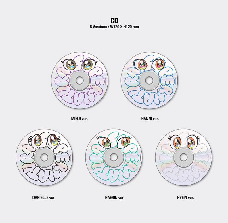 NewJeans SUPERNATURAL 1st Japanese Album CROSS BAG Version - Kpop Merchandise & Collectible (Random Ver) - Perfect for Kpop Fans, Album Collectors and Gift Giving