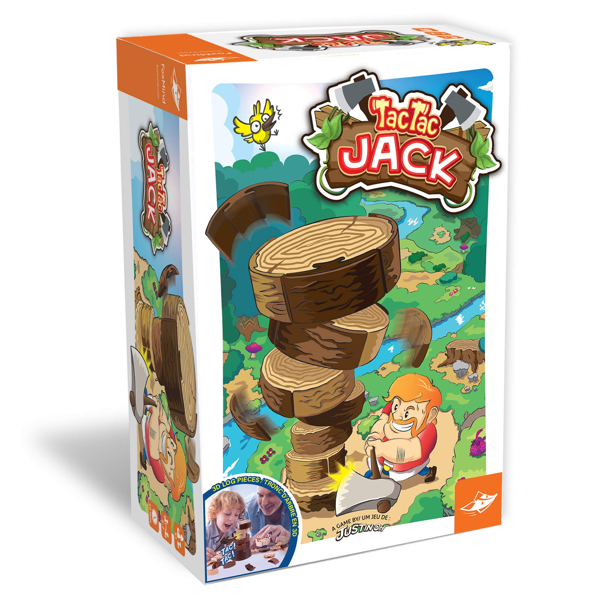 TacTac Jack - Fun Dexterity Game for Kids & Adults | Smart Family Board Game for Parties & Gatherings | Perfect for Indoor Play & Social Bonding