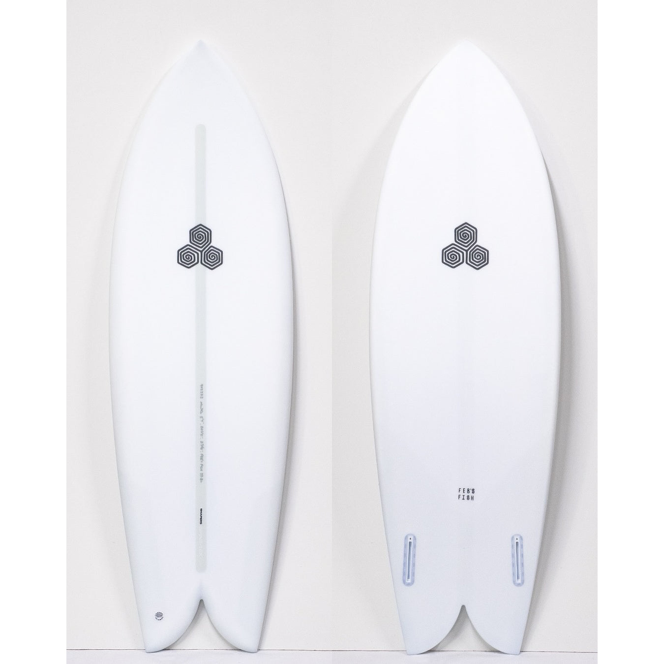 Channel Islands Febs Fish 6'3 Spine Tek EPS Medium Futures Surfboard - High Performance Fish Surfboard for Small to Medium Waves - Perfect for Beach Breaks, Point Breaks and Everyday Surfing