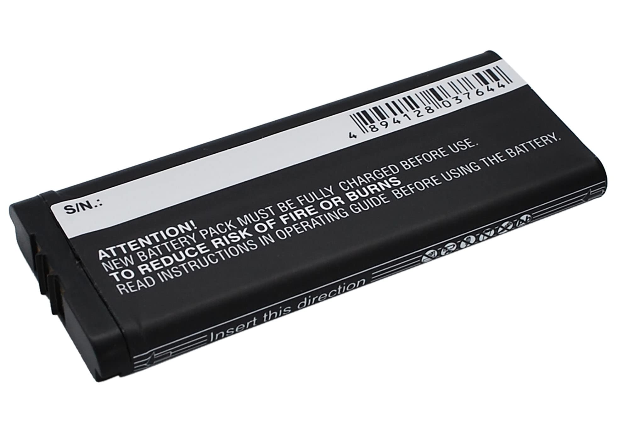 High Capacity 900mAh Replacement Battery for Nintendo DS XL, DSi LL, DSi XL - Compatible with UTL-001, UTL-003 Models - Perfect for Extended Gaming Sessions & Travel
