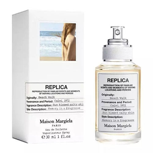 Maison Margiela Replica Beach Walk 100ml Eau de Toilette for Women - Fresh Floral Summer Fragrance for Daytime Wear & Beach Vacations