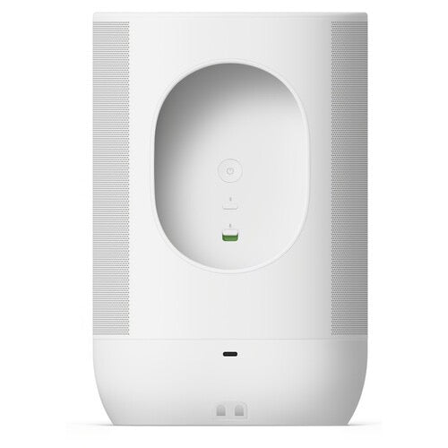 Sonos Move 2 Portable Bluetooth/WiFi Speaker - White | Wireless Outdoor & Indoor Speaker for Home, Party, Travel & Beach