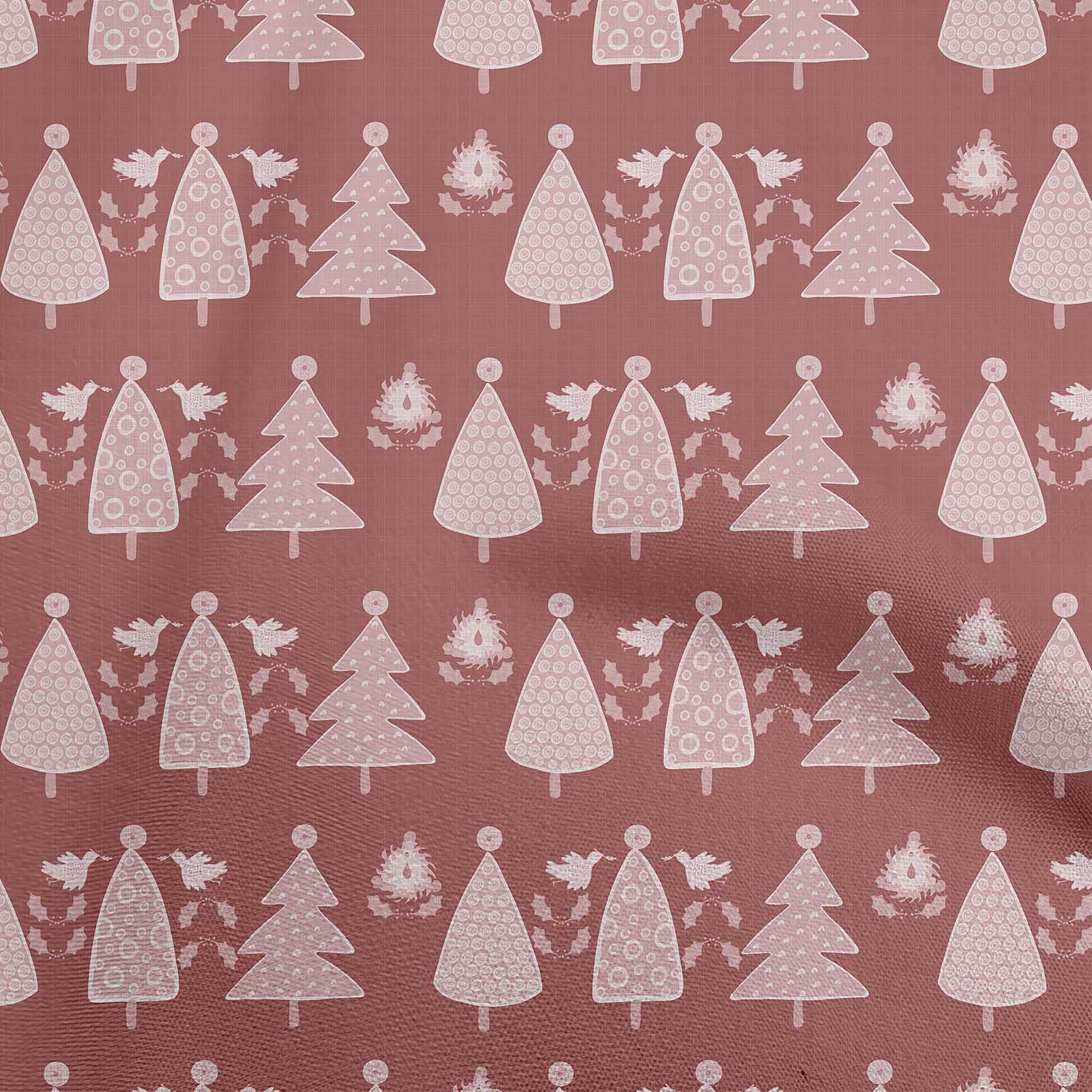 oneOone Rayon Red Fabric - 56 Inch Wide Printed Sewing Material by The Yard for DIY Clothing, Dresses & Home Decor Projects | Soft & Durable Fabric for Quilting, Crafts & Fashion Design