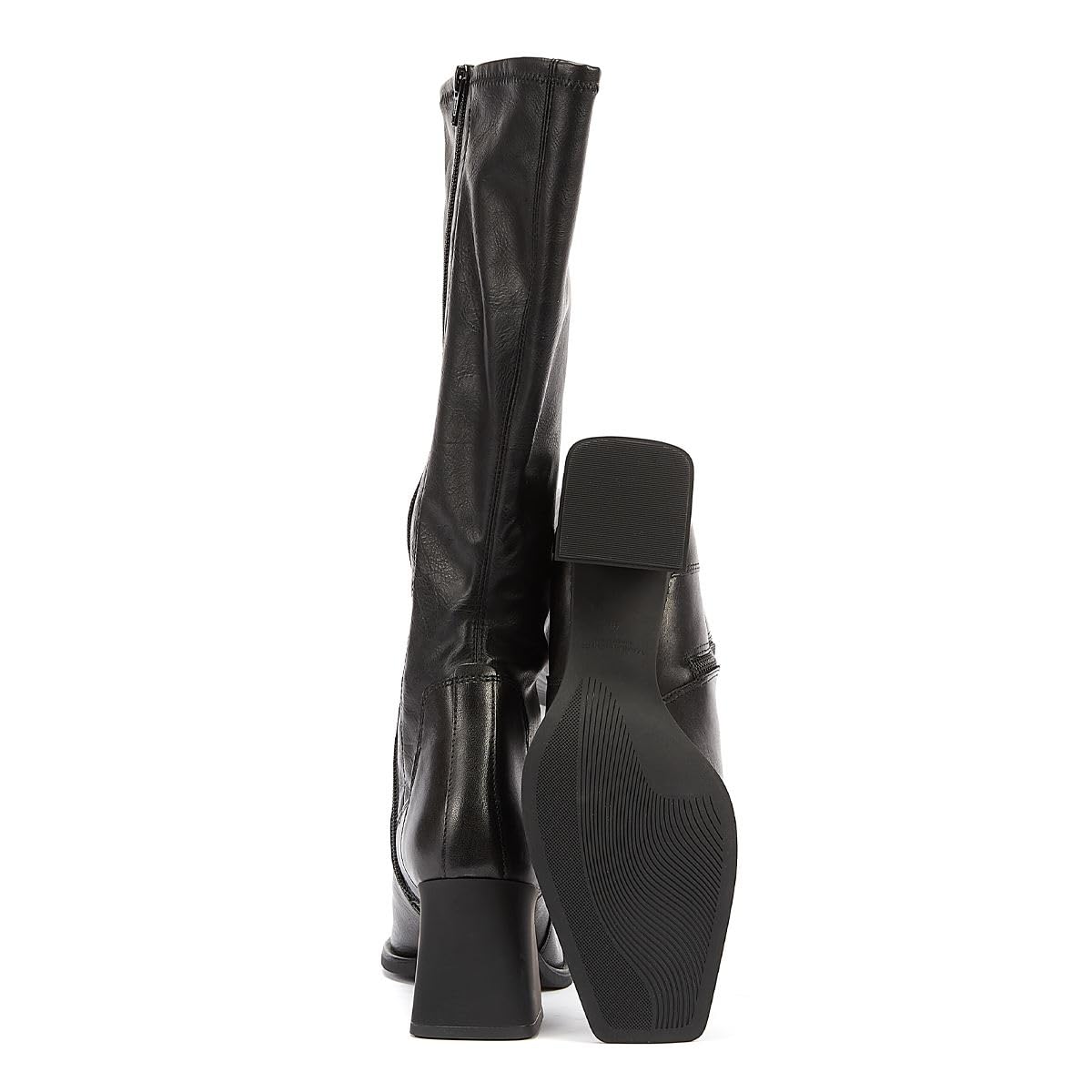 Vagabond Women's Hedda Leather Tall Stretch Boots - Comfortable Knee High Boots for Winter, Fall & Casual Outfits | Waterproof & Stylish Riding Boots for Work, Date Night & Everyday Wear