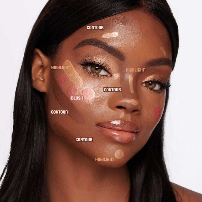 Charlotte Tilbury Hollywood Contour Wand - Cream Bronzer & Highlighter Stick for Face Contouring | Buildable, Blendable Formula for Natural Glow | Perfect for Everyday Makeup & Special Occasions