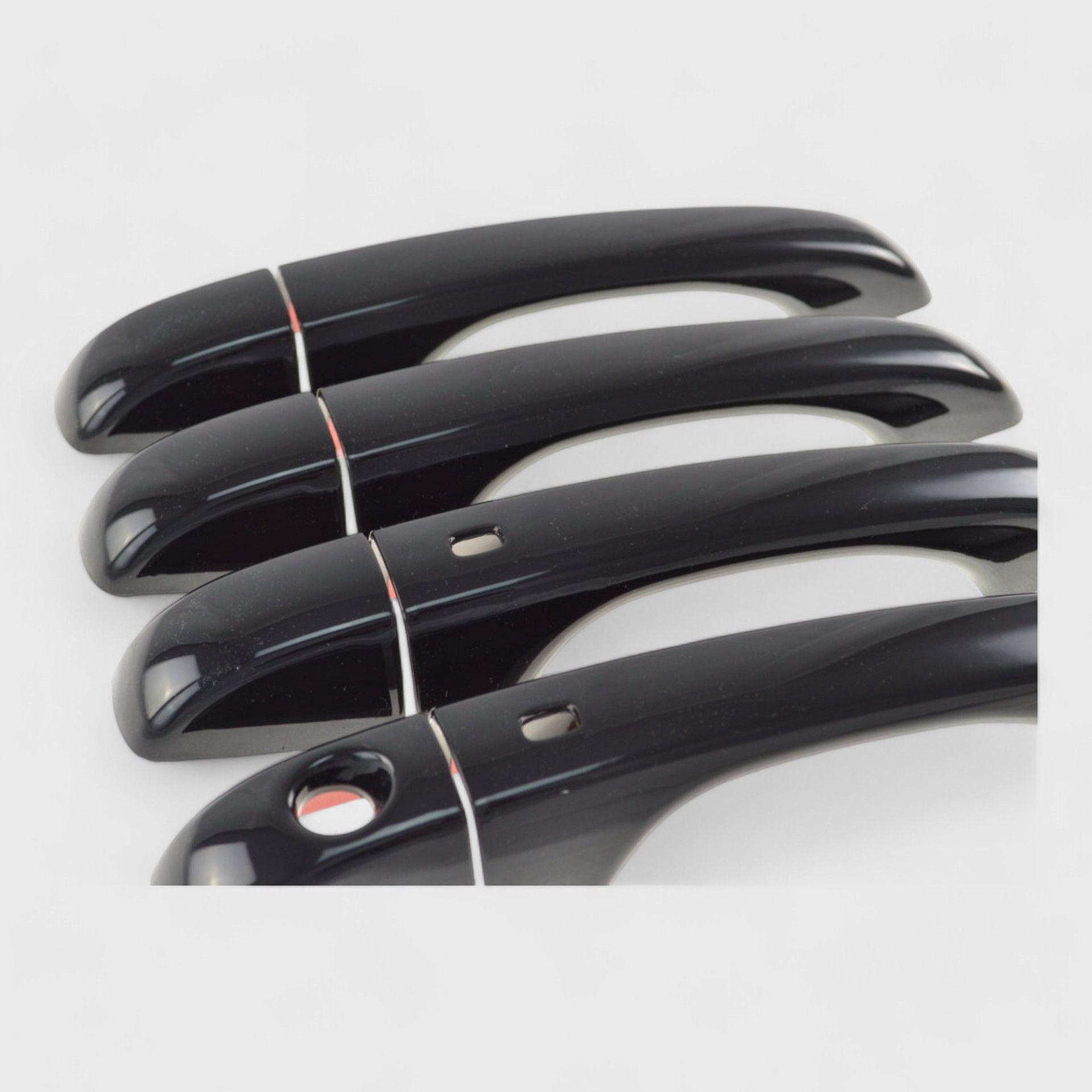 Gloss Black Chrome Delete Door Handle Cover with Smart Key - DH6185BLK | Upgrade Your Car's Style & Security for a Sleek Look