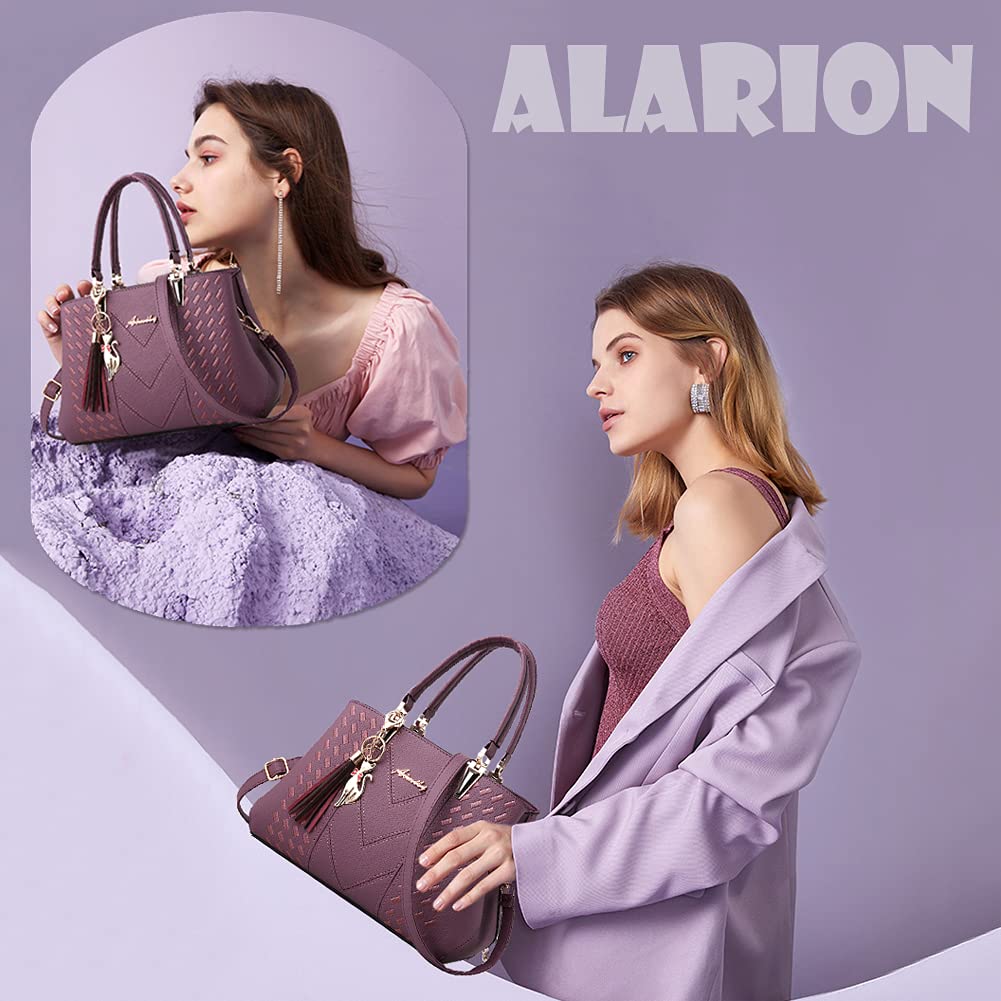ALARION Women's Shoulder Bag - Stylish Satchel Purse for Work & Travel