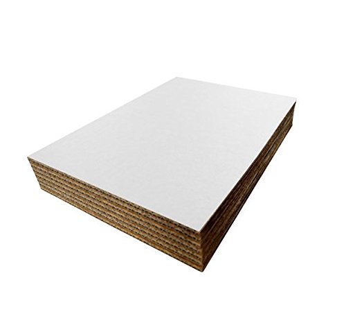 SafePro 181350 - 18x14 Inch White Corrugated Cardboard Cake & Pie Pads (100 Pack) - Sturdy Bakery Trays for Pastries, Desserts & Party Plating | Perfect for Bakeries, Catering & Home Baking