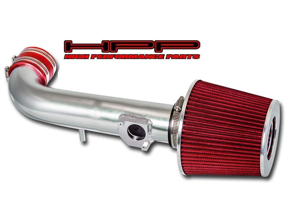 High Performance Short Ram Air Intake Kit with Red Air Filter for 1999-2002 Toyota Corolla - Cold Air Intake System Upgrade for Better Engine Performance & Sound - Perfect for Street Racing & Daily Driving