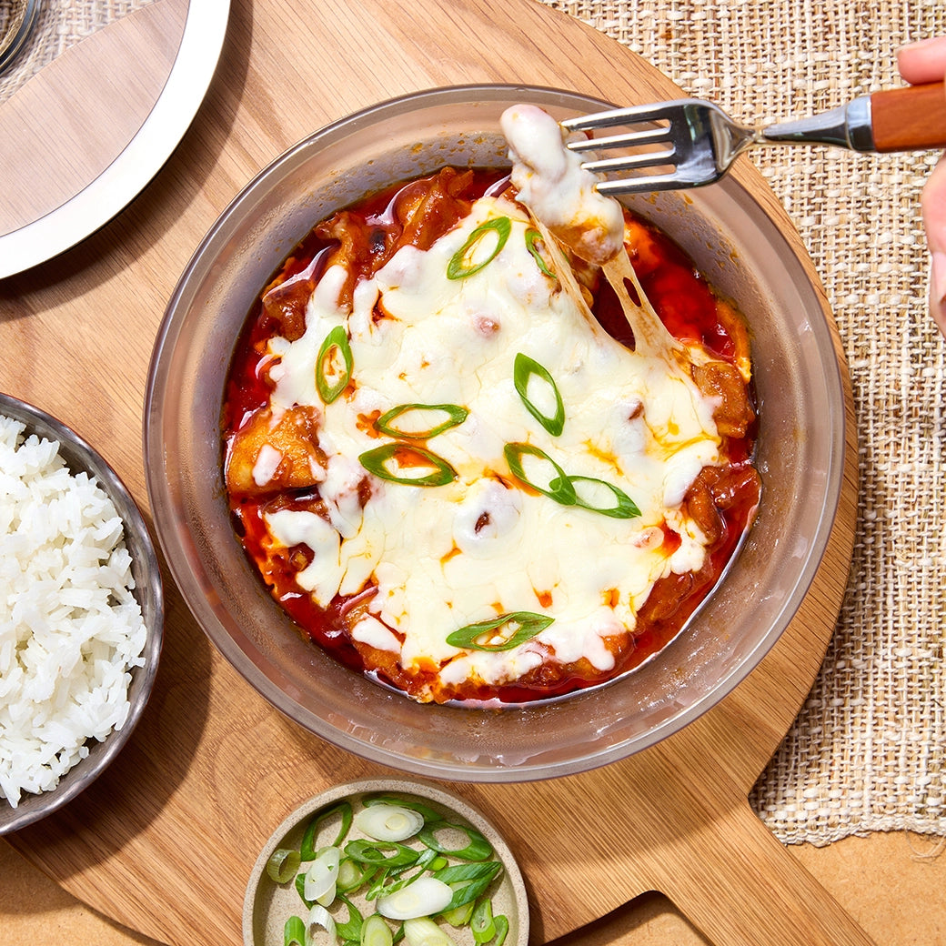 Spicy Korean Cheese Buldak Ramen - Hot & Cheesy Instant Noodles for Quick Meals, Snacks & Late-Night Cravings