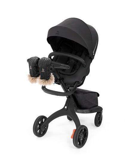 Stokke Stroller Mittens - Onyx Black Winter Gloves for Baby Stroller - Keep Hands Warm & Cozy in Cold Weather