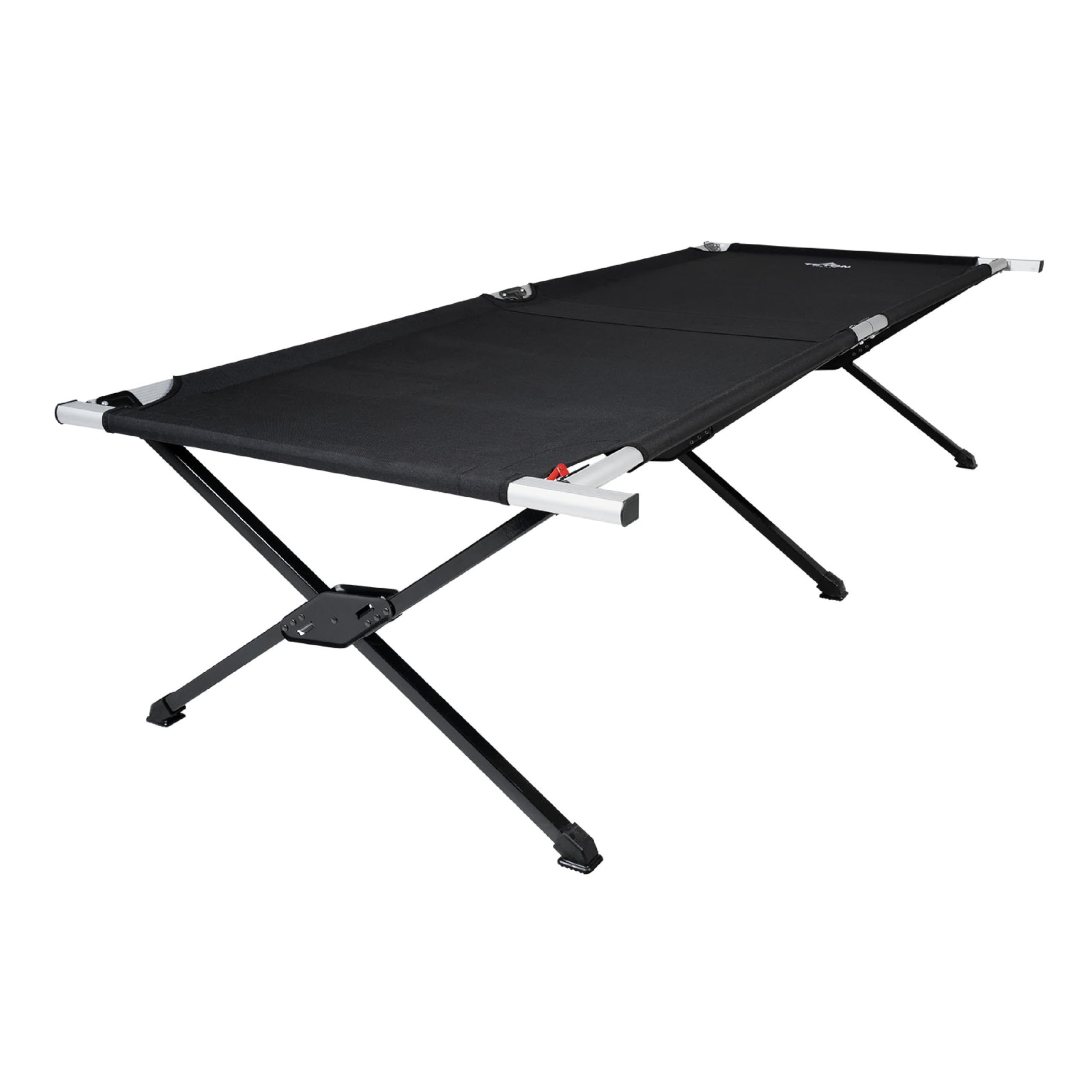 Teton Camping Cot with Patented Pivot Arm - Heavy Duty Folding Cot for Adults, Durable Canvas Sleeping Bed - Perfect for Camping, Hiking, Backpacking & Outdoor Adventures