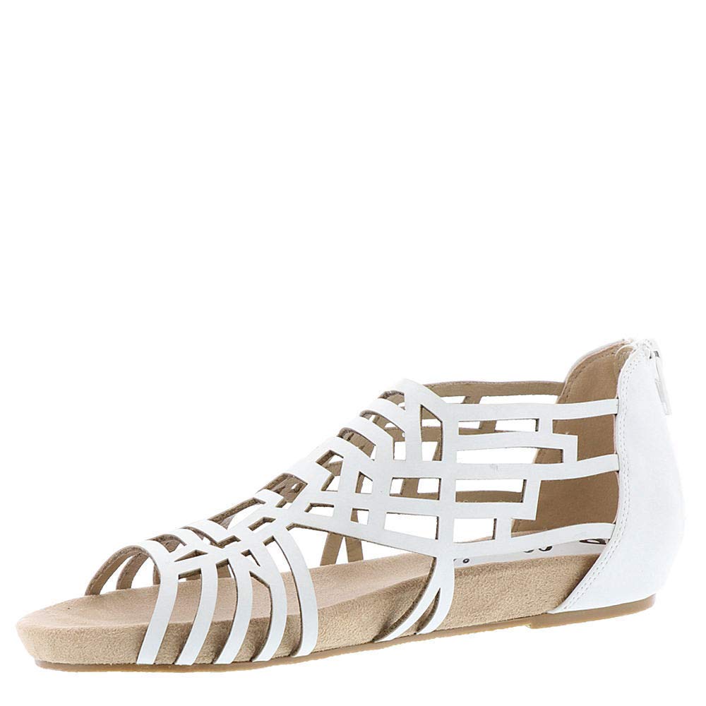 Bellini Women's Nazareth Faux Leather Sandals - Comfortable Strappy Summer Sandals for Women, Casual Walking Shoes, Perfect for Beach, Vacation & Everyday Wear