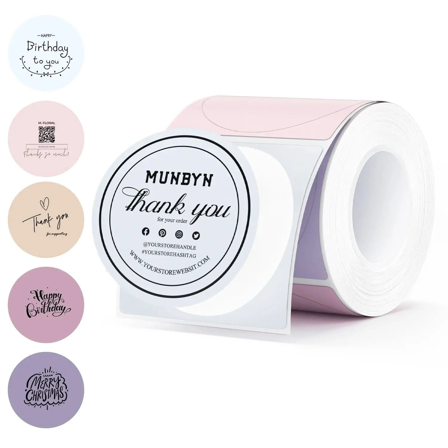 MUNBYN Morandi Series - Stylish Home Decor & Office Accessories for Modern Living Spaces
