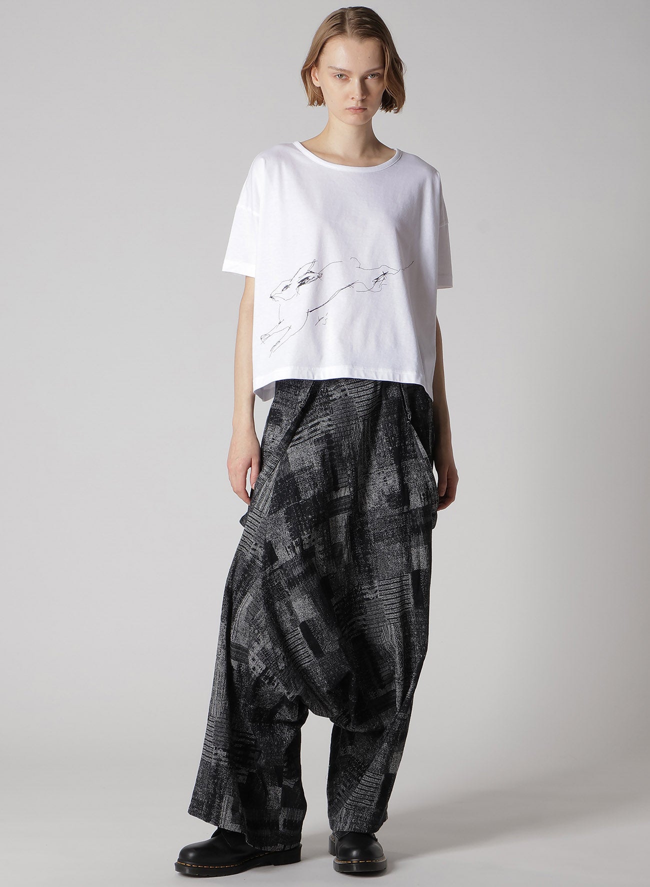Stylish Cotton Jersey Animal Print Cropped Half Sleeve T-Shirt for Women - Trendy Casual Wear for Summer, Outings & Street Fashion