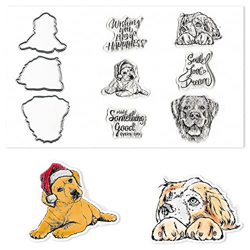 Style 3:dog Words Stamp and Die