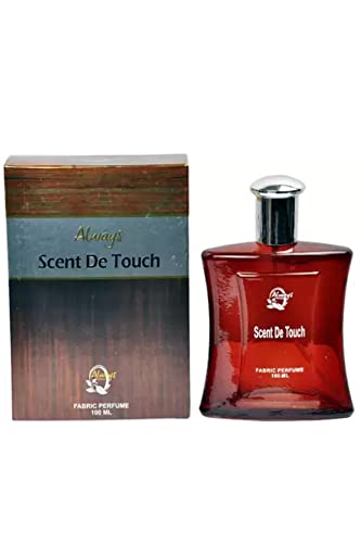 Always Perfume SCENT DE TOUCH - Unisex Fabric Perfume Spray 100ml | Long-Lasting Scent for Clothes, Linens & Home Textiles | Fresh Fragrance for Wardrobe, Bedding & Car Interiors