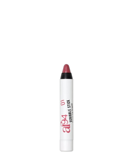 Scribble Stick Glossy Lip Crayon - Long Lasting Hydrating Lipstick, Vegan & Cruelty Free (Still The One Shade) - Perfect for Everyday Wear, Date Night & Special Occasions