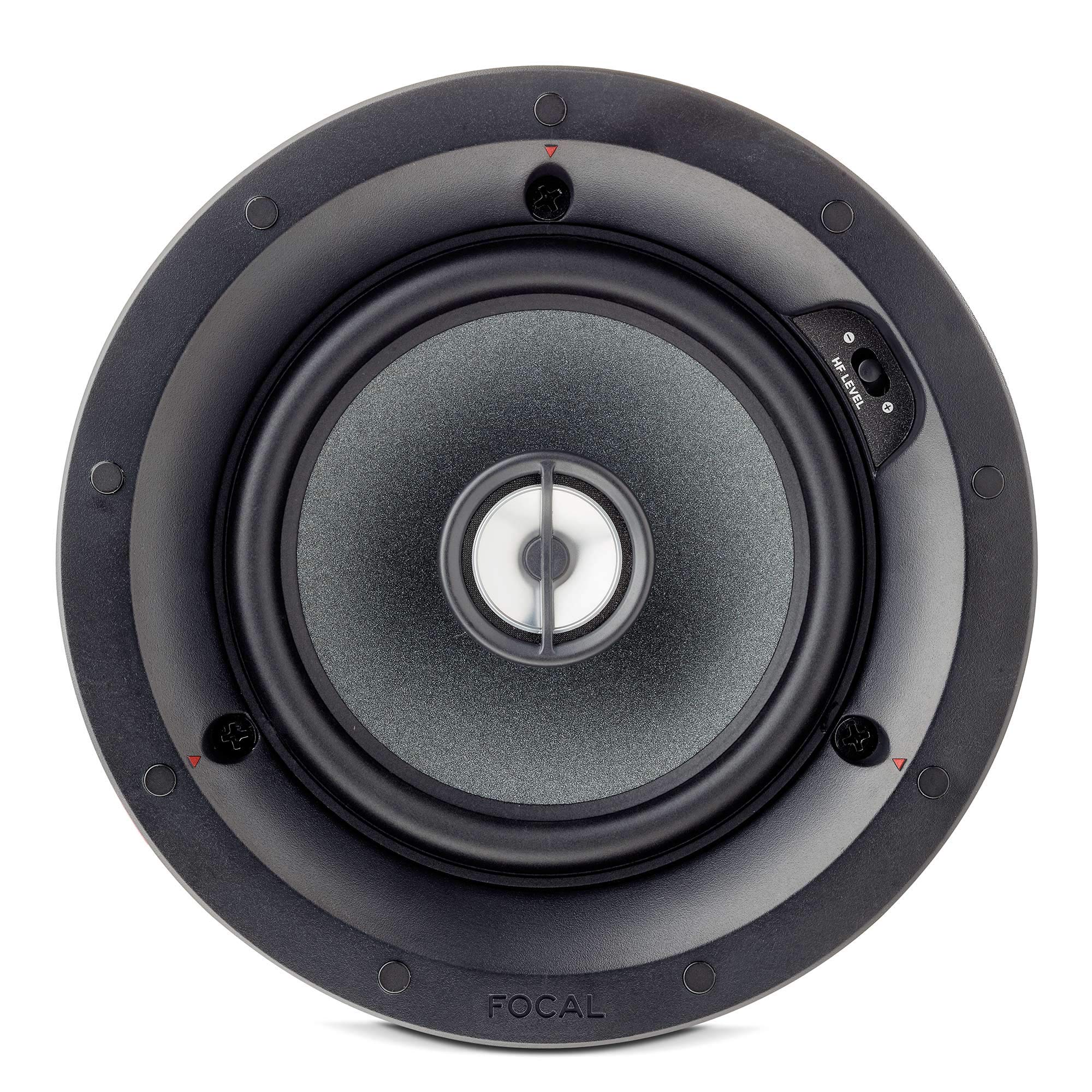 Focal F100ICW5 In-Wall/In-Ceiling 2-Way Coaxial Loudspeaker - High Performance Home Audio Speaker for Surround Sound & Home Theater Systems